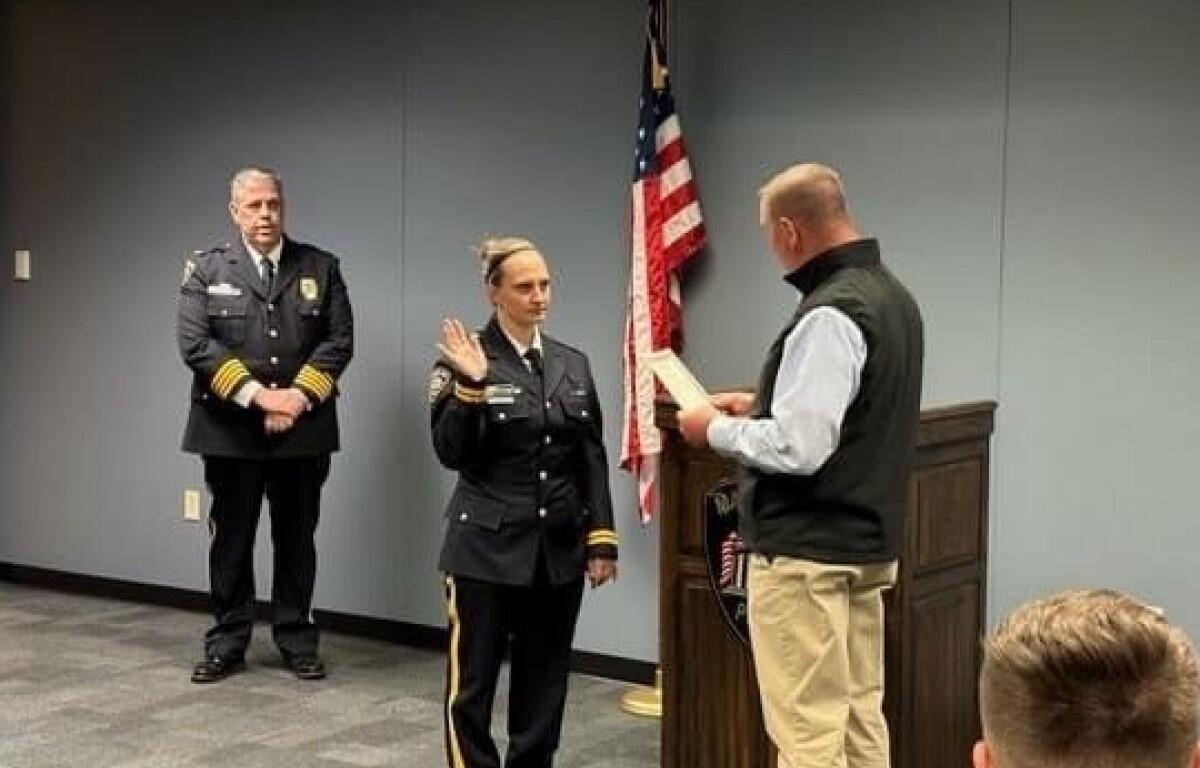 Marion Police Department celebrates promotions and new hires - Marion ...